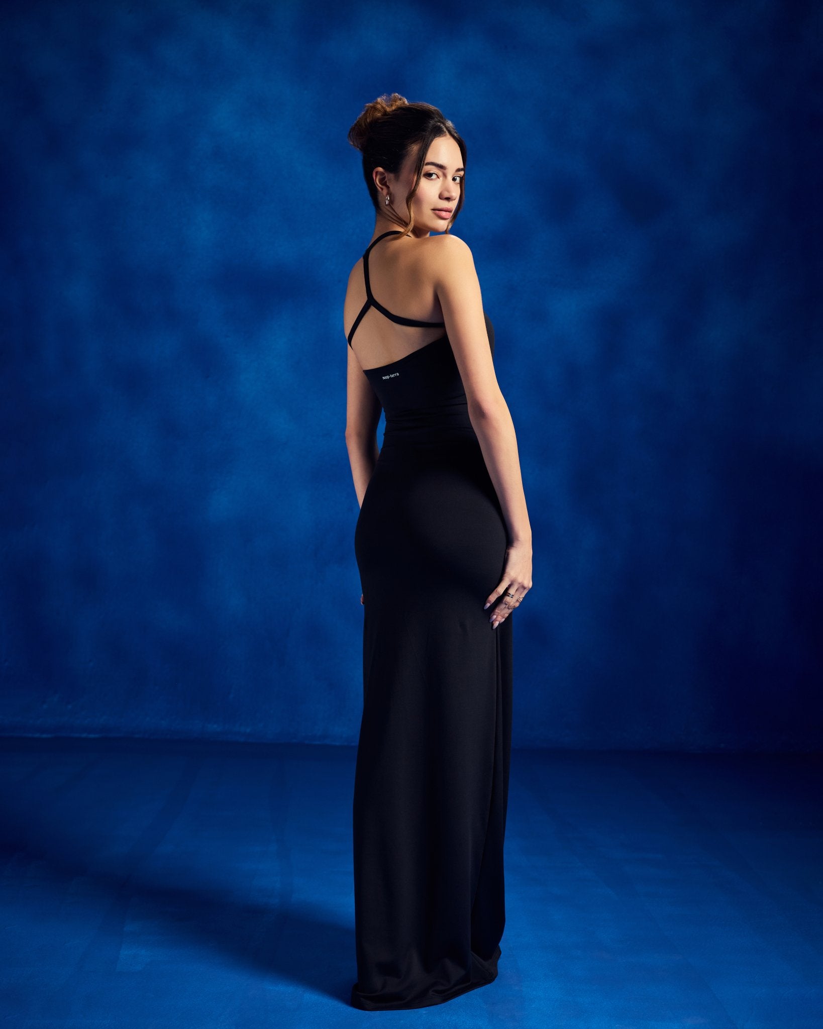 Clyra Black Dress - NepTerra